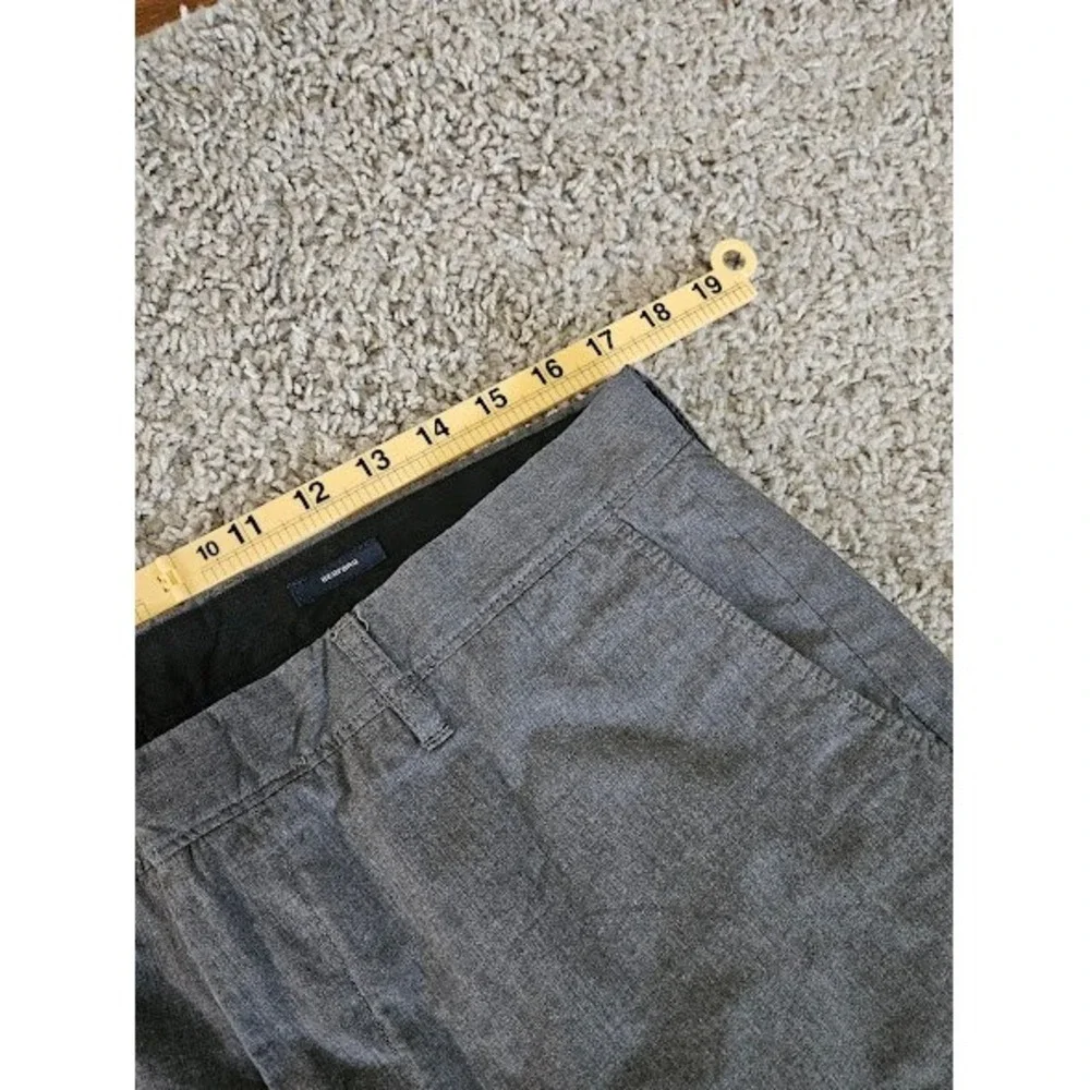 J. Crew Bedford Chino Pants Men 34x32 Gray Cotton Preppy Straight Leg